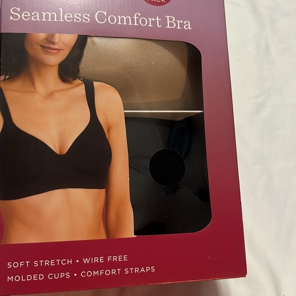 Carole Hochman seamless comfort bra 2 pack size L, XL NWT - Picture 3 of 5